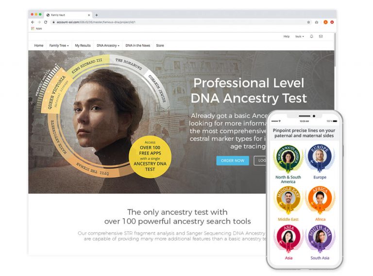 DNA Ancestry Test DNA Access Lab